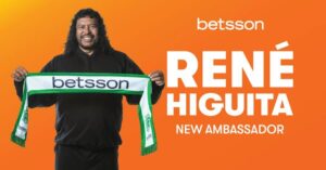 Betsson Group dá as boas-vindas ao lendário escorpião René Higuita como embaixador da marca