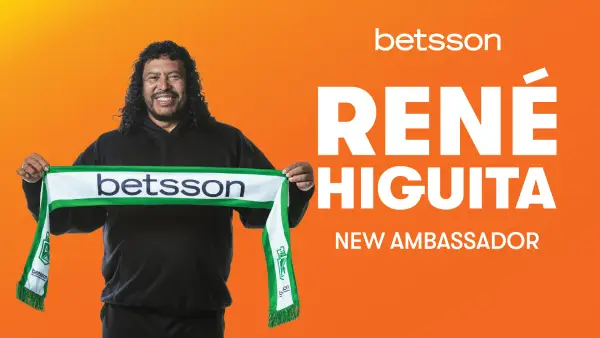 René Higuita, o escorpião, é o novo embaixador da Betsson no futebol