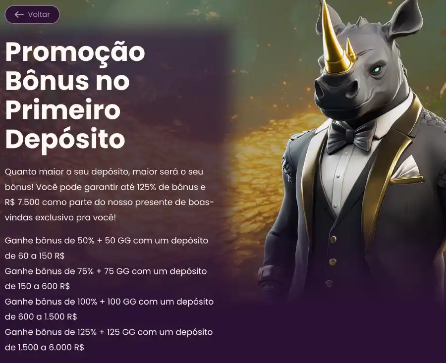 Bônus de boas-vindas do Bizzo Casino