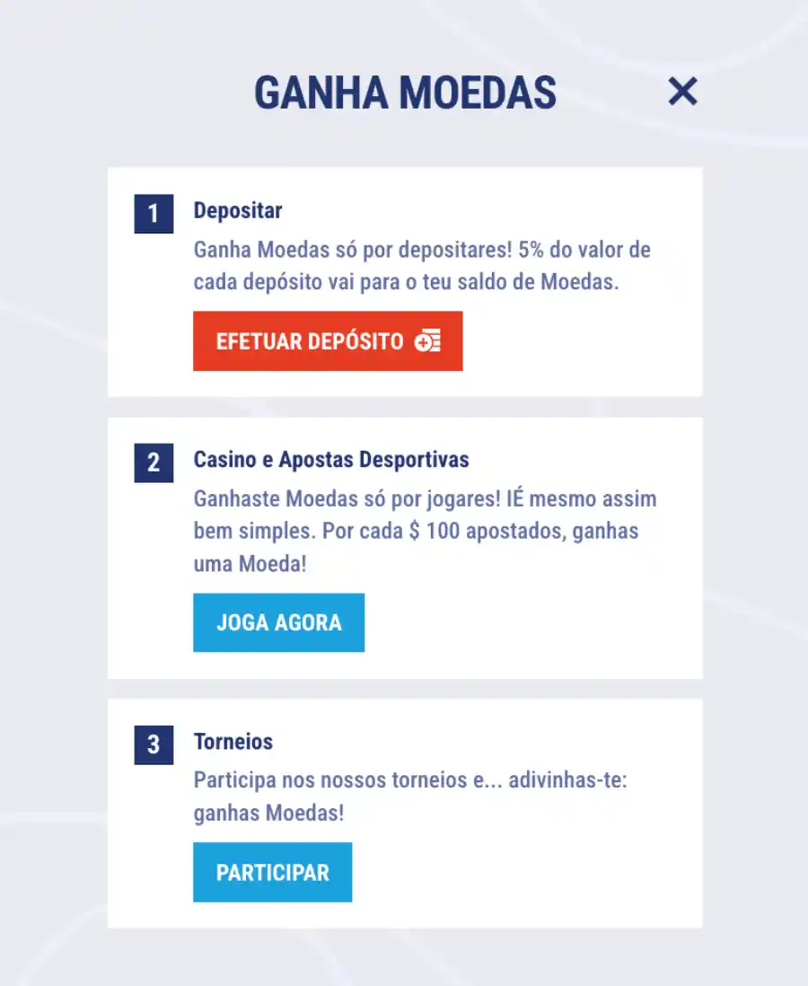 Como ganhar Moedas no cassino Tikitaka