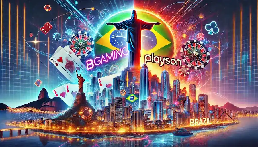 BGaming e Playson entram no Brasil
