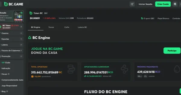 BC.Game lança BC Engine.